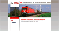 Desktop Screenshot of meg-bahn.de